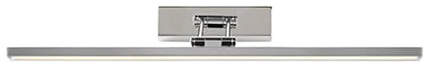 Alumbracuadro metal cromo 57x45 cm LED 12W - LUAP0055