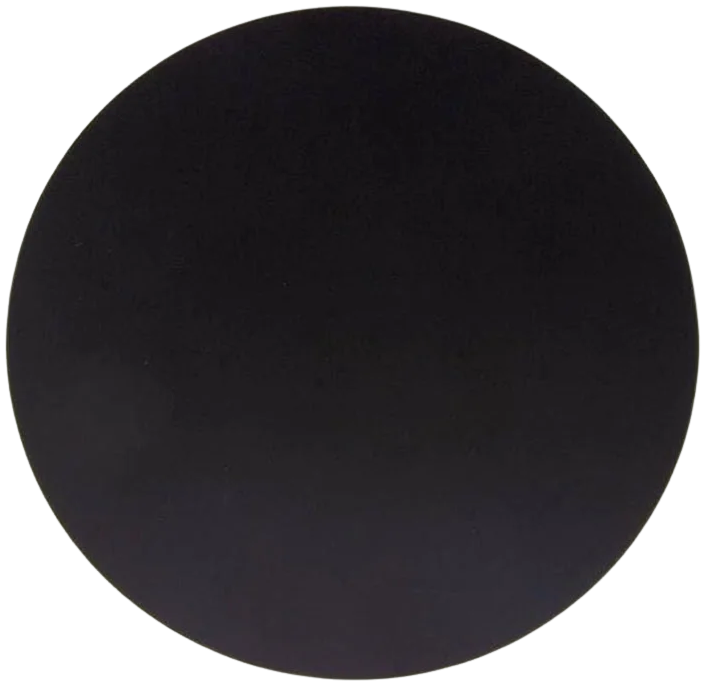 Apliqué aluminio negro eclipse Ø25 cm LED 13W - LGAP0139