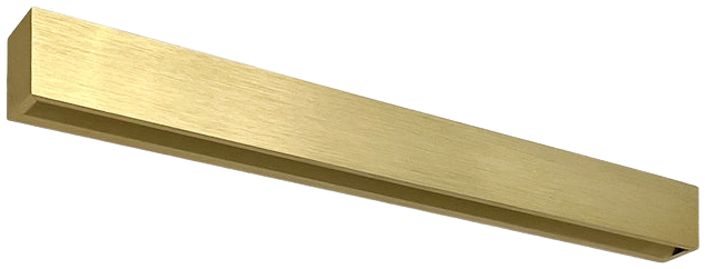 Apliqué bidireccional metal oro luz indirecta 120x6 cm LED 25W - TOAP0074