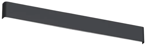 Apliqué metal negro luz indirecta 91 cm LED 30W - TOAP0069