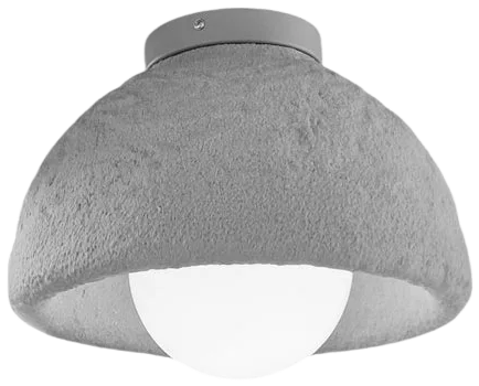 Aplique o plafón fibra de vidrio Ø30x20 cm E27 - LGAP0136