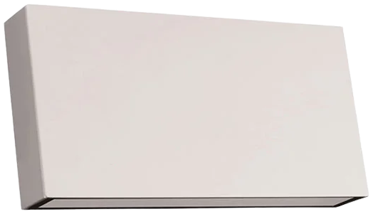 Apliqué policarbonato blanco exterior IP 65 20x10 cm LED 8W - MUAP0025