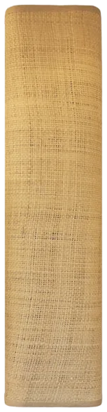 Apliqué rafia natural 15x60 cm E27 - OPAP0005