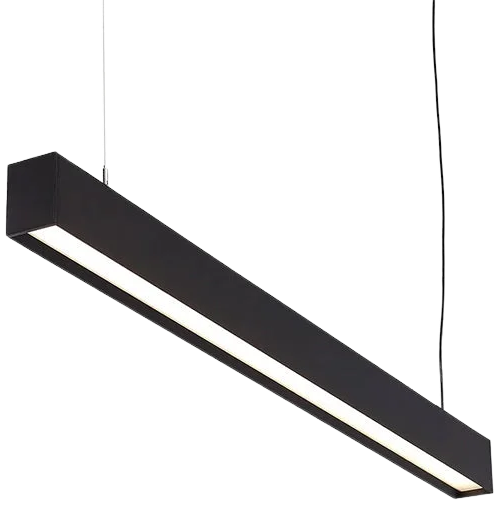 Colgante negro 36w 3000k 120cm 220v - CELC0004