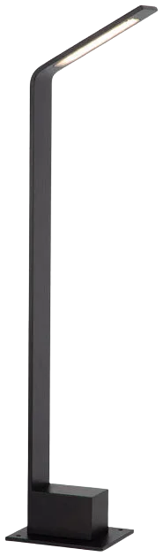 Farol aluminio negro 15cm 6W - LUFA0001