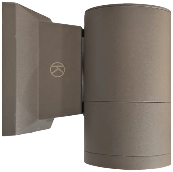 Foco aluminio gris exterior Ø6x10 cm IP 54 GU10- KOAP0006
