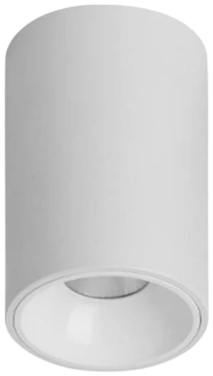 Foco aluminio sobrepuesto blanco Ø7,5x12cm LED 12W - TOFO0086