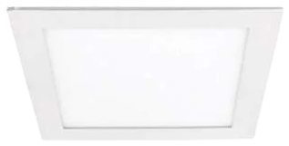 Foco embutido blanco 17x17 cm LED 12W - BEFO0027