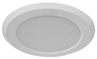 Foco embutido blanco PVC y aluminio Ø8,2 cm LED 3W - CHFO0001