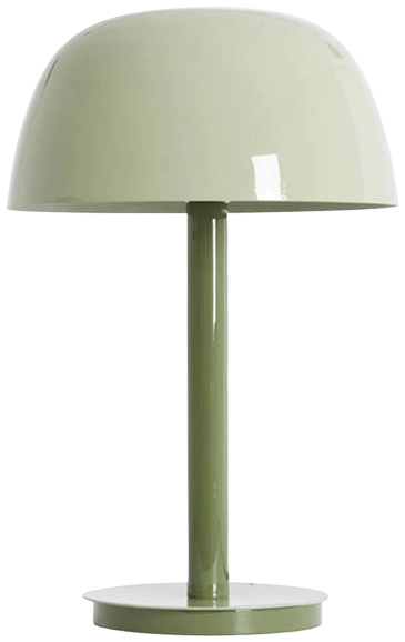 Lámpara de mesa metal verde oliva verde claro Ø30x48 cm E27 - LLLS0376