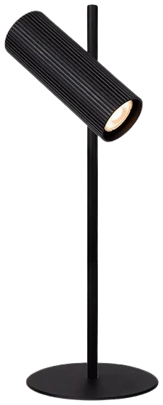 Lámpara sobremesa metal negro Ø15x42 cm GU10 - LULS0131