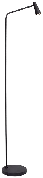 Lámpara de pie metal recargable Ø26x93 cm E27 - LULP0086