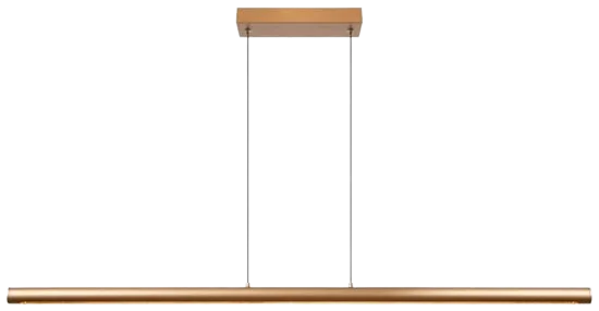 Lámpara colgante aluminio bronce 1,40 cm. LED 33W - LULC0288