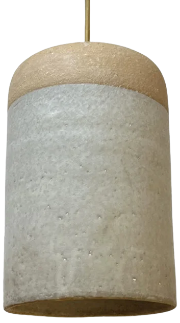 Lámpara colgante cerámica gres E27 - CKLC0027 A pedido
