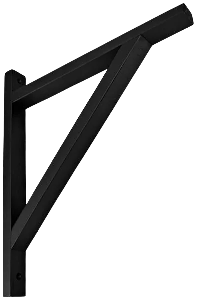 Soporte de lámpara para muro madera Color Negro 30x32 cm - RESO0004