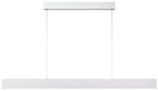 Lámpara colgante metal blanco1,90 LED 36W - LULC0227