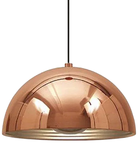 Lámpara colgante metal cobre Ø 49,5 cm E27 - SELC0007