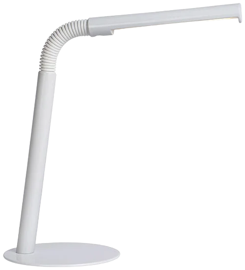 Lámpara sobremesa metal blanco flexible 14x49 cm LED 3W - LULS0109