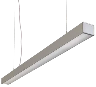 Lámpara colgante aluminio difusor policarbonato 1,50 cm LED 36W - SNLC0023