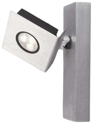 Foco sobrepuesto muro o techo aluminio LED 7,5W - PHFO0017
