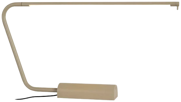 Lámpara de mesa aluminio taupe LED 6,5W - LULS0213