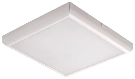 Plafón cuadrado blanco con control de temperatura 22,5x22,5 cm 18W LED - VKPL0003
