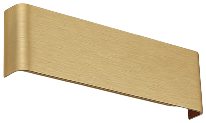 Aplique aluminio oro 31 cm 10W LED - TOAP0091