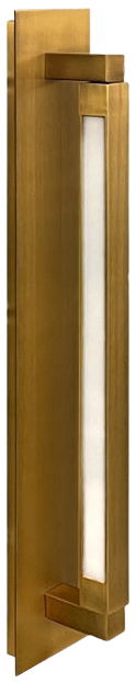 Apliqué metal bronce luz indirecta LED 8W - LGAP0106