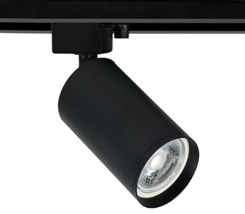 Foco riel negro Ø5,5x14,5 cm GU10 -KOFO0002