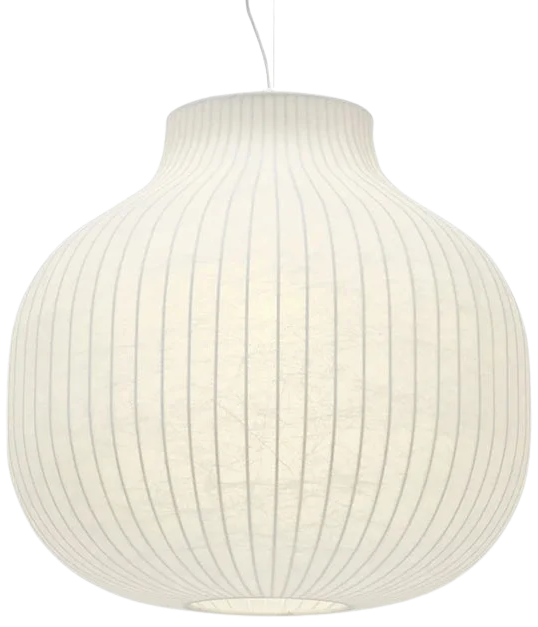 Lámpara colgante blanca Ø60x55CM cm E27 - TOLC0037