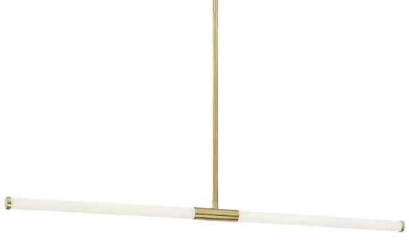 Lámpara colgante metal dorado vidrio empavonado 90x112 cm 8 W - TOLC0047