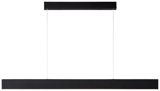 Lámpara colgante metal negro 1,19 mt. LED 36W - LULC0234