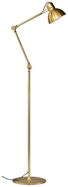 Lámpara de pie dirigible metal bronce Ø25x1,45 E14 - ONLP0013