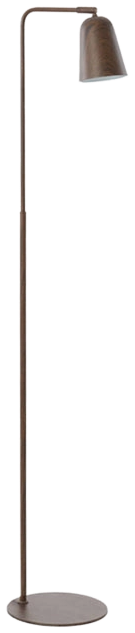 Lámpara de pie marrón Ø23x147cm E27 - LLLP0092