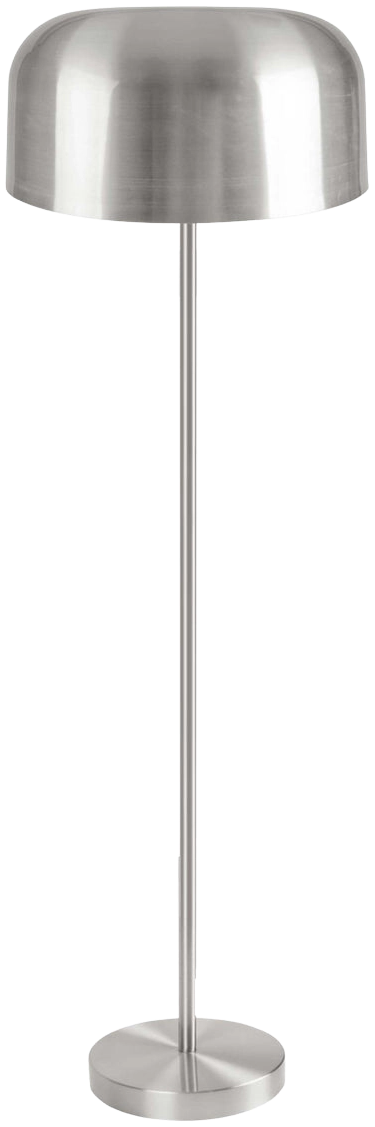 Lámpara de pie metal acero cepillado Ø29X1,50 cm - PGLP0013