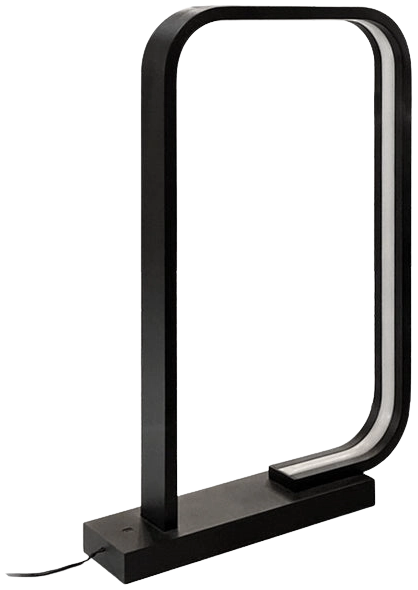 Lámpara sobremesa aluminio negro LED 10,7W - FLLS0002