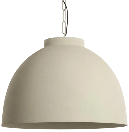 Lámpara colgante Ø60x42 cm crema - LLLC0534