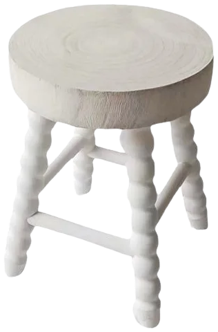 Taburete Scalloped