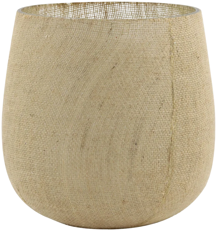 Porta velas Jute - Big