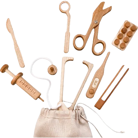 Set de doctor madera