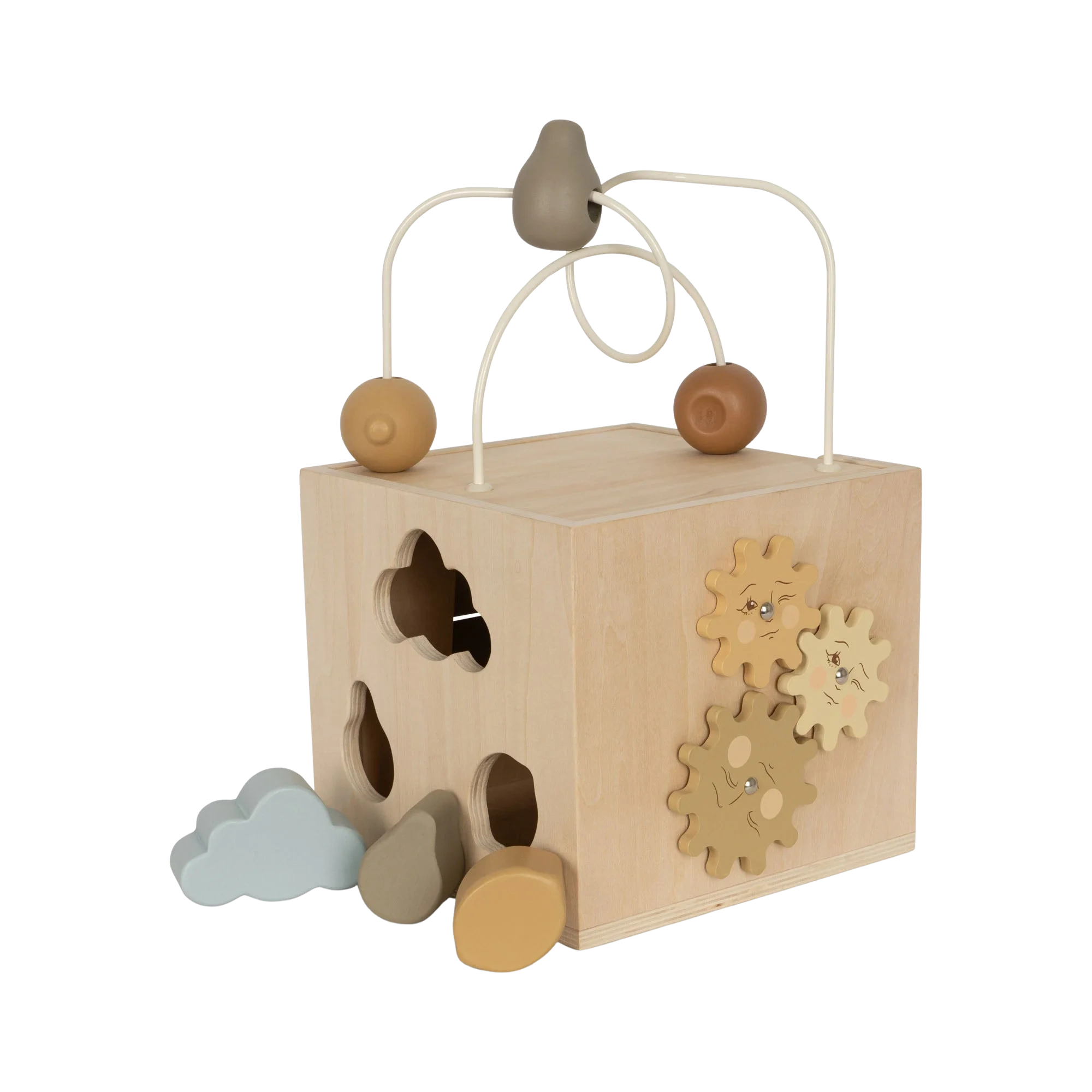 Cubo de actividades madera FSC - Nature