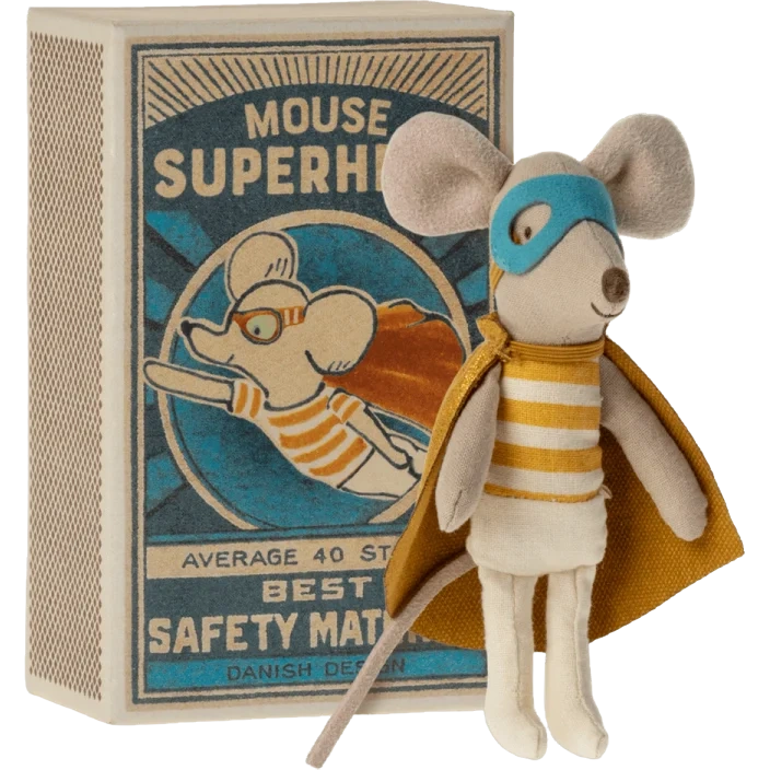 Ratoncito - Super Hero mouse Little brother in a matchbox
