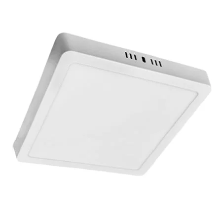 Plafón aluminio blanco 20,5x20,5 cm LED 18W - BEPL0007