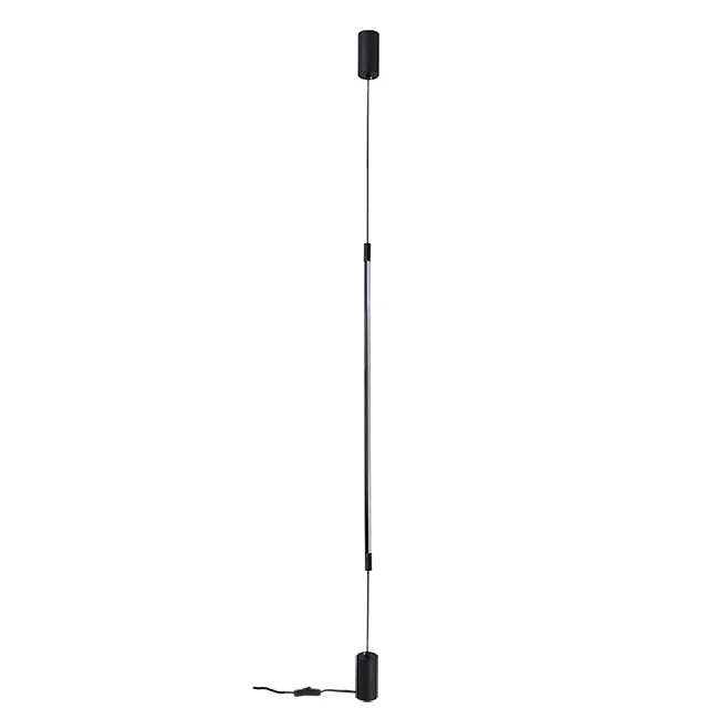 Lámpara colgante metal negro 1,24x2.80 metro LED 15W - TOLC0010