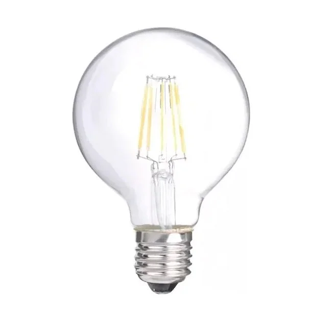 Ampolleta G80 vintage luz cálida 6W ED E27 - TOAM0004