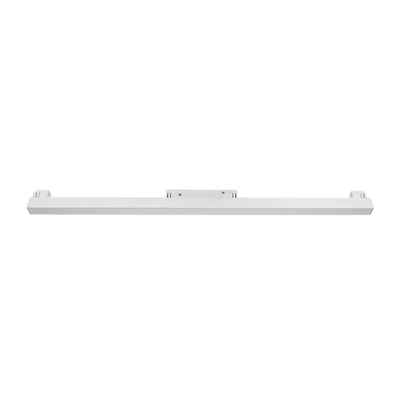 Foco para riel magnético aluminio blanco 60 cm LED 20W - ARFO0066