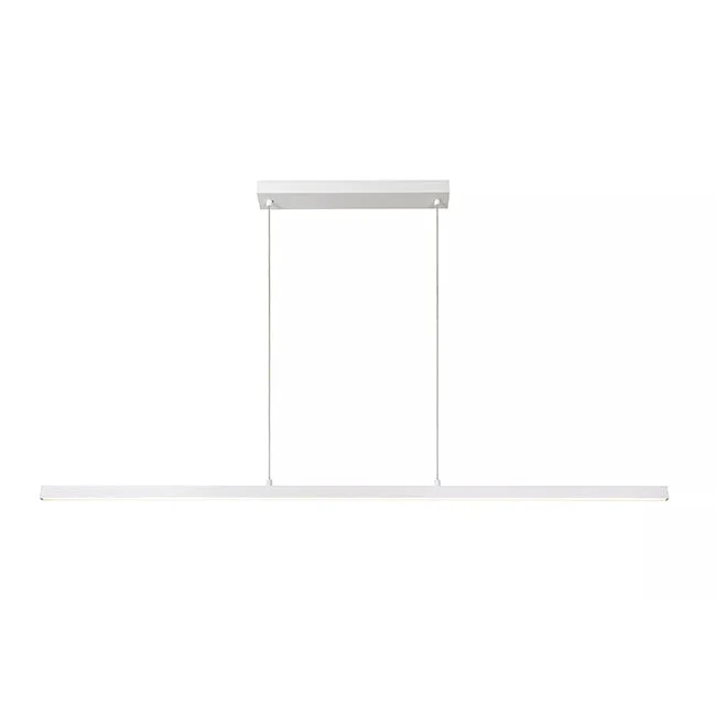 Lámpara colgante aluminio blanco LED 36W - LULC0296