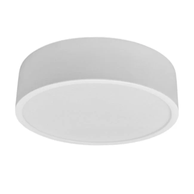 Plafón metal blanco Ø17,5x 4 cm 24W 3000K LED - STPL0002