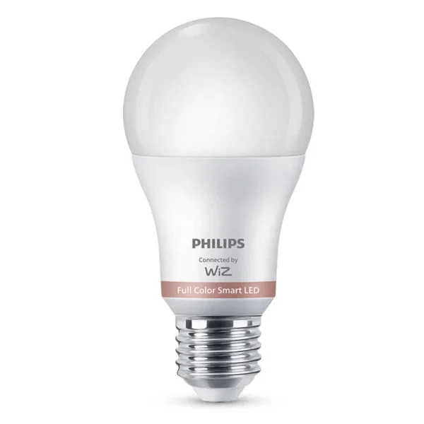 Ampolleta empavonada WIZ RGB - E27 8.5W A60 - PHAM0071