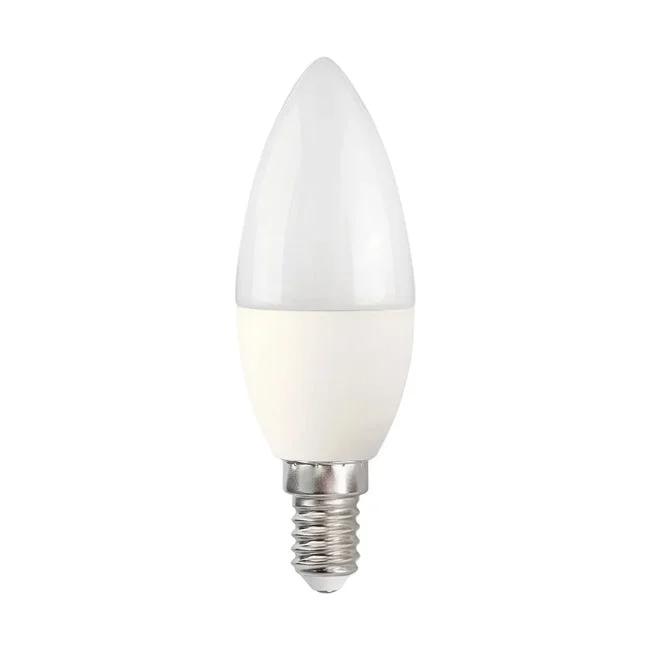 Ampolleta vela E14 3000K 5.5W - ECAM0001